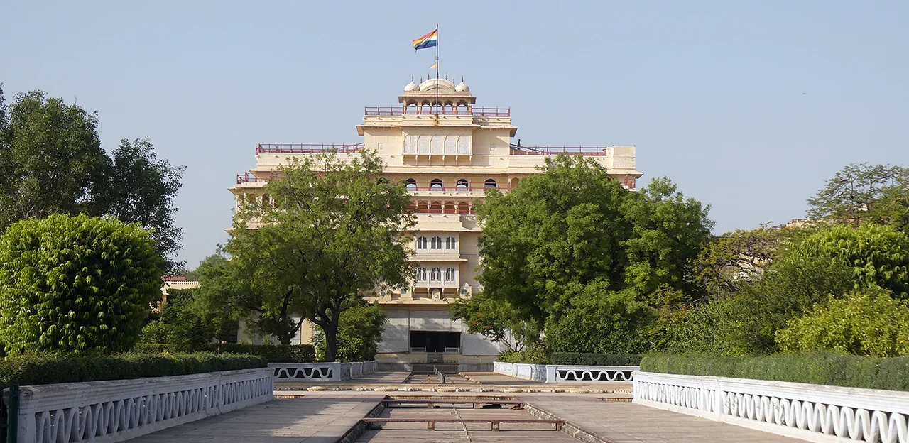View of City Palace from Govind Dev Temple
