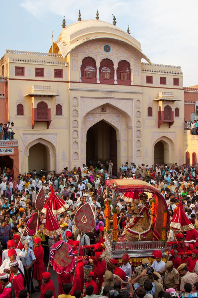 Jaipur Teej Festival Celebration