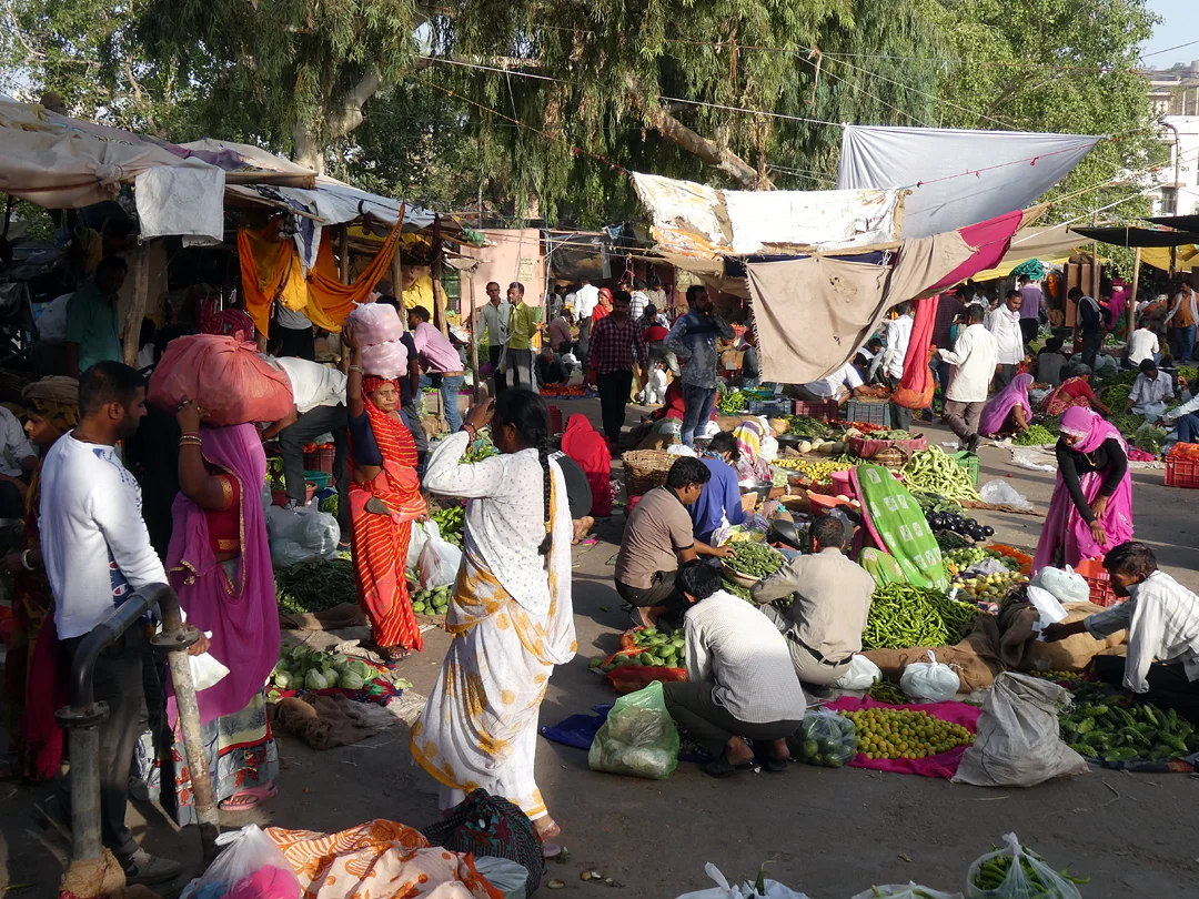 Jaipur Vegetable Market